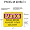 Signmission Radiation & Laser Sign, 10 in H x 14 in W, Vinyl Decal, Rectangle OS-2PACK-CR-D-1014-L-10134 - alternate 3